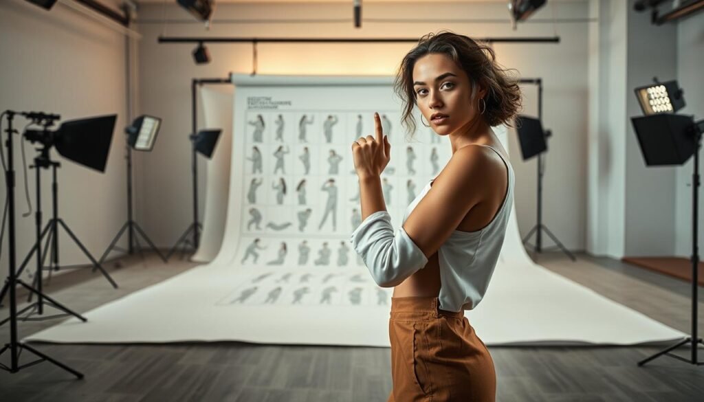 Tips para poses de fotos comerciales